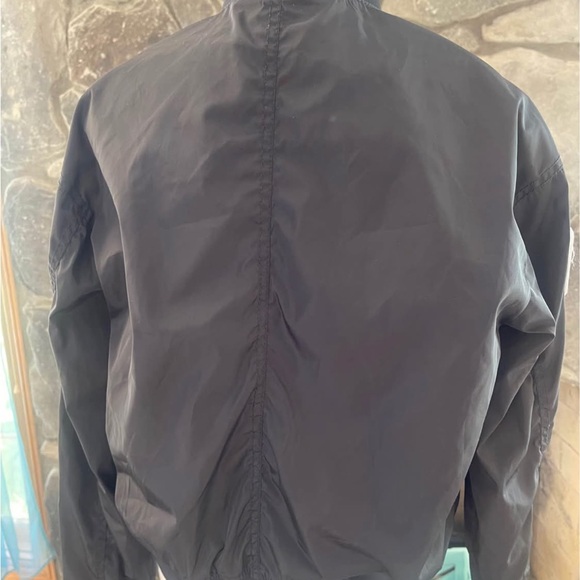 Express Black Bomber Jacket w/ Colorful PatchesI Came To Break Hearts Women’s XS - Picture 9 of 11